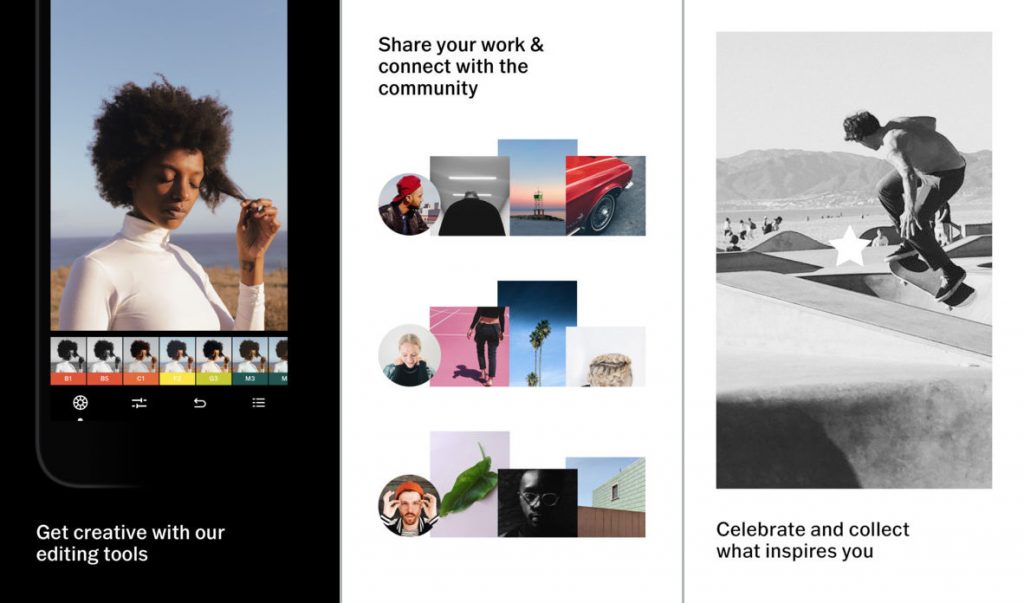VSCO-Screenshots