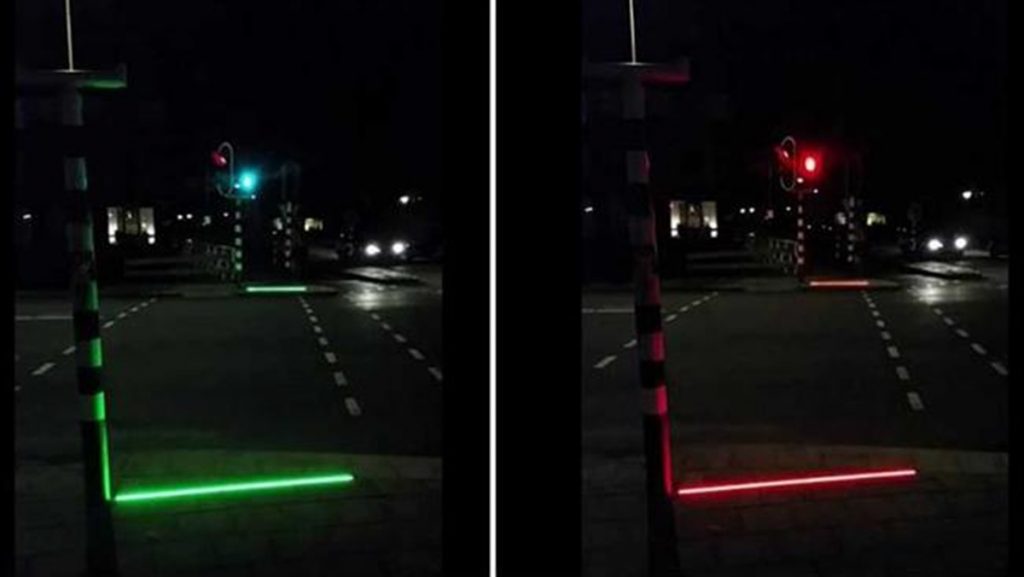 led sidewalk lines for smombies