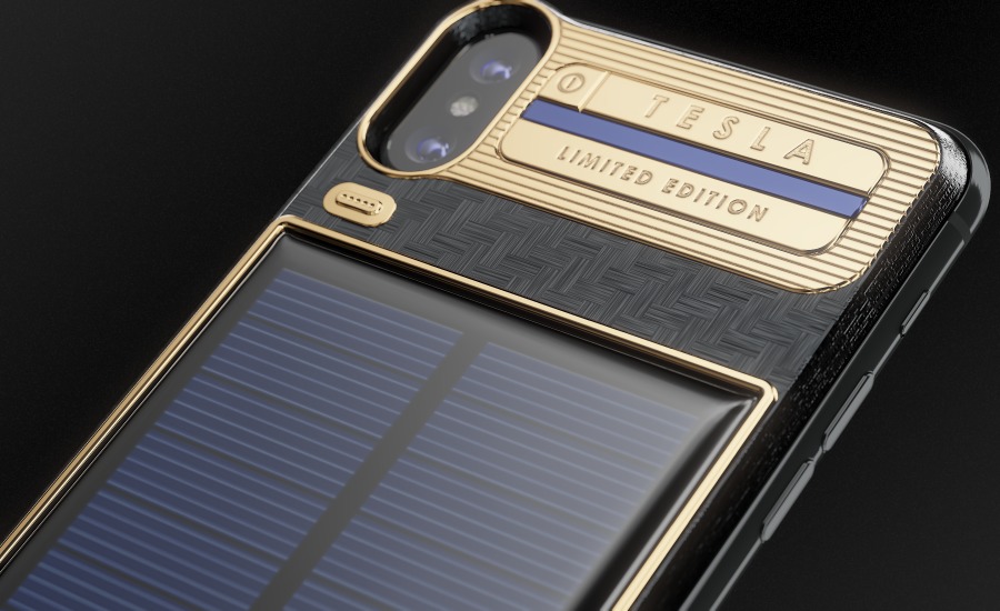 iPhone X Tesla 2