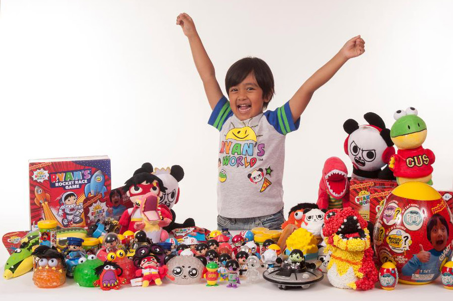 This 7-year-old is YouTube's highest paid star at $22 million a year