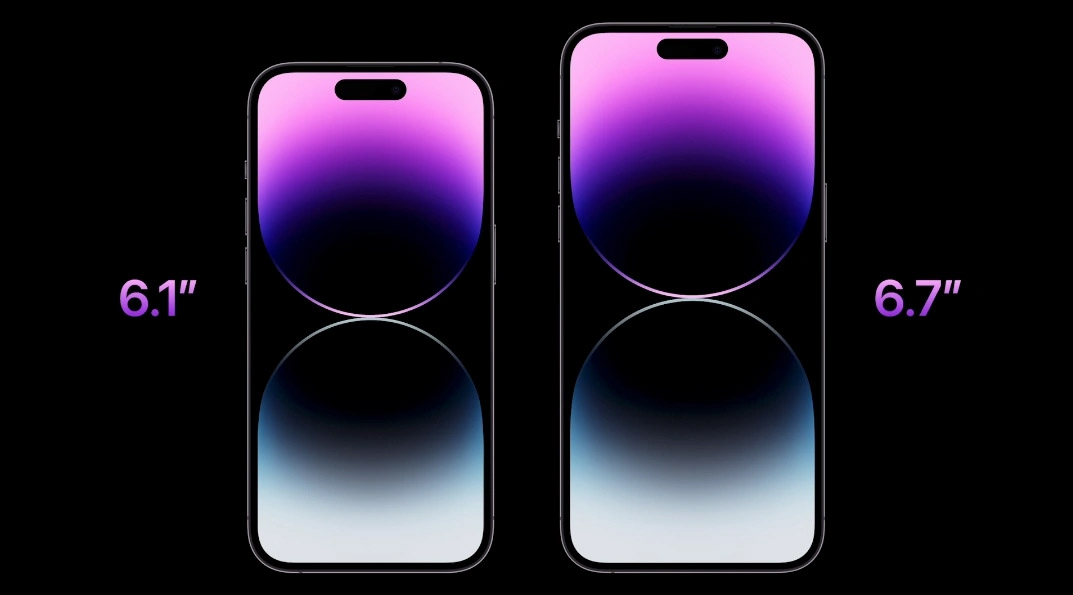 iPhone Pro and iPhone Pro Max sizes