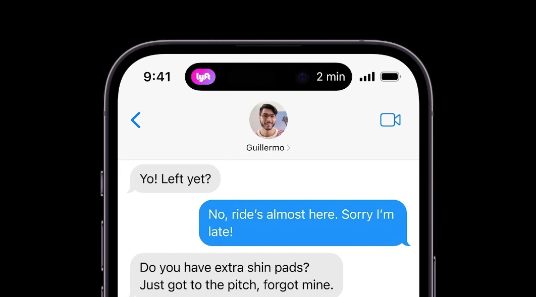iPhone Pro screen