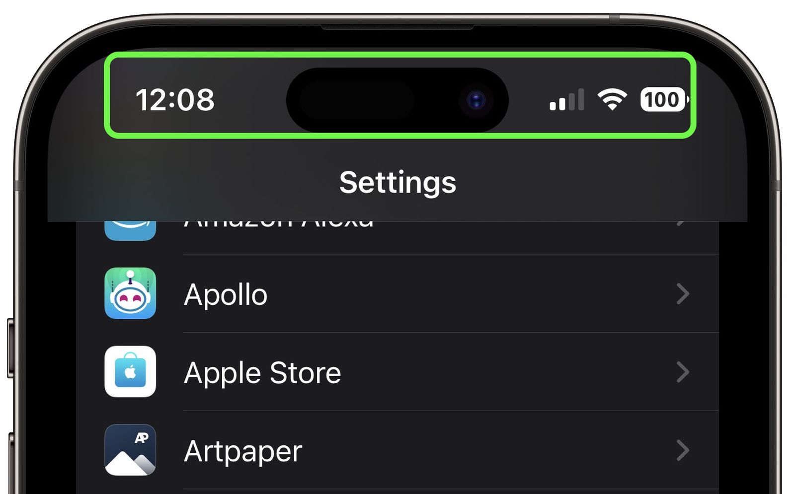 status-bar