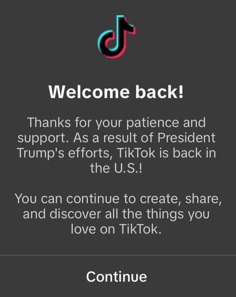 tiktok-welcome-back-message