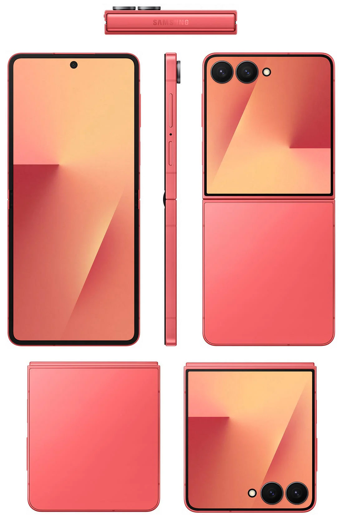 Galaxy-Z-Flip7-Coral-Red