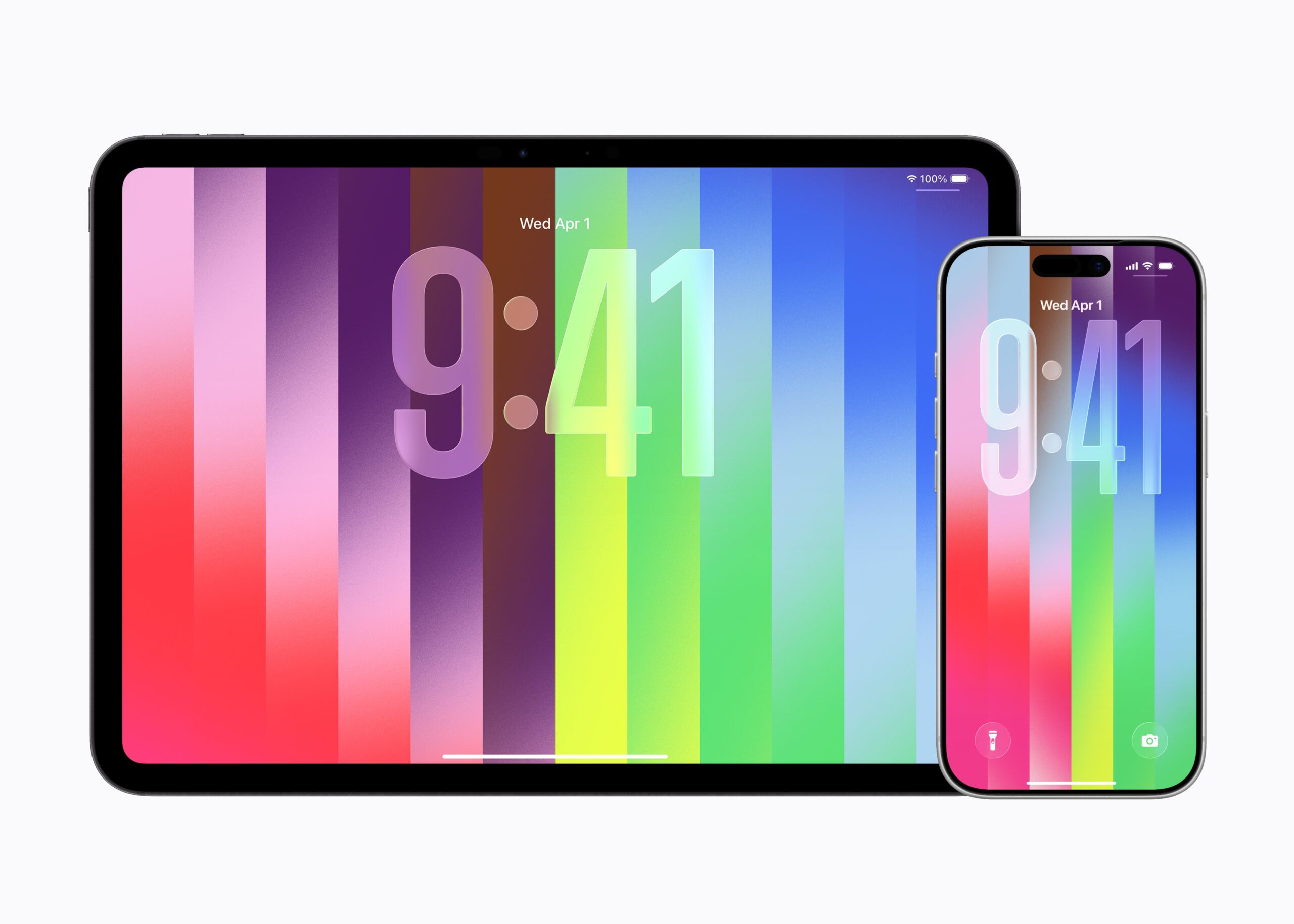 Apple Pride Collection iPhone and iPad wallpaper in iOS 26.5