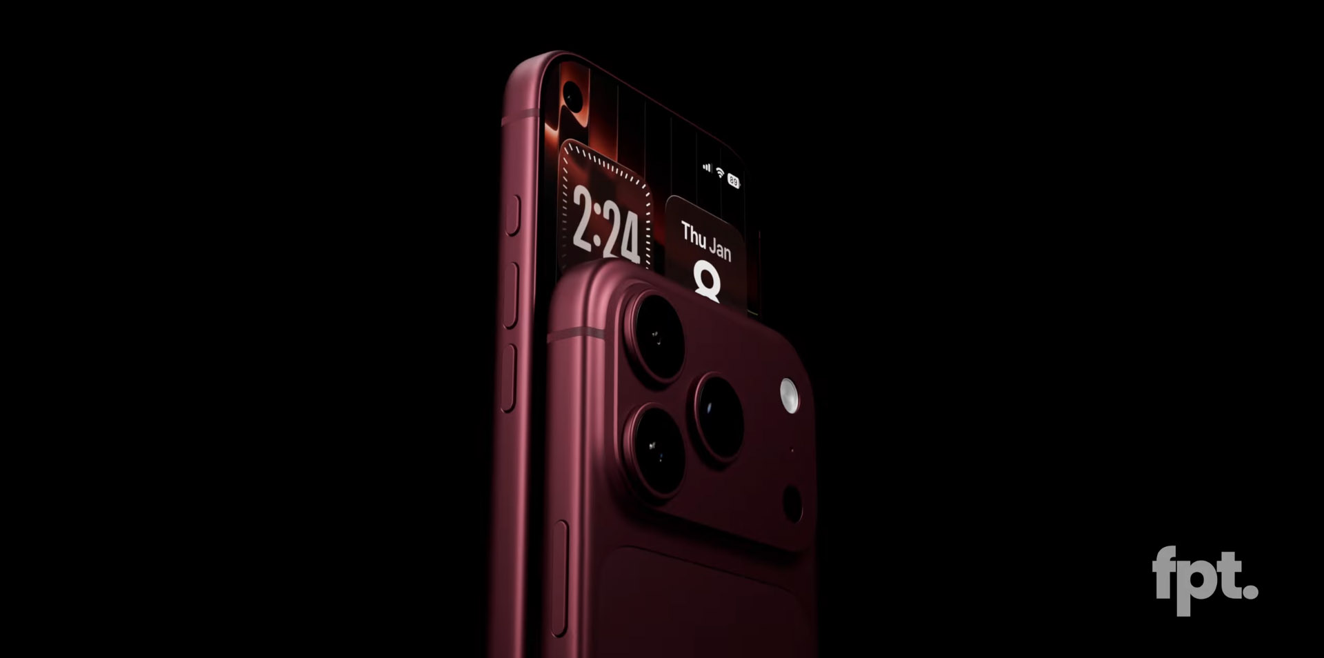 iPhone 18 Pro Dark Cherry render 2 - fpt