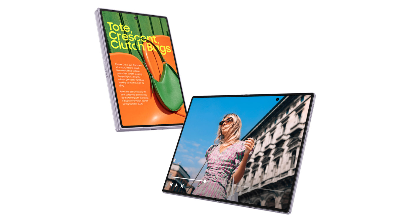 Galaxy Z Fold8 screens