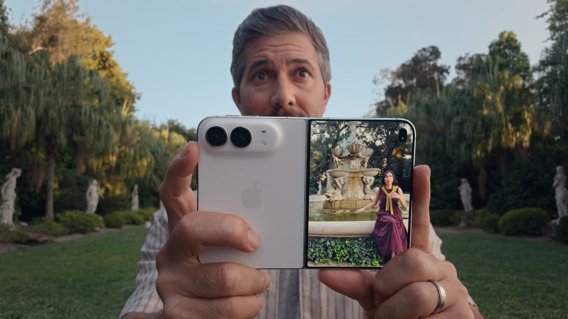 iPhone Duo selfies