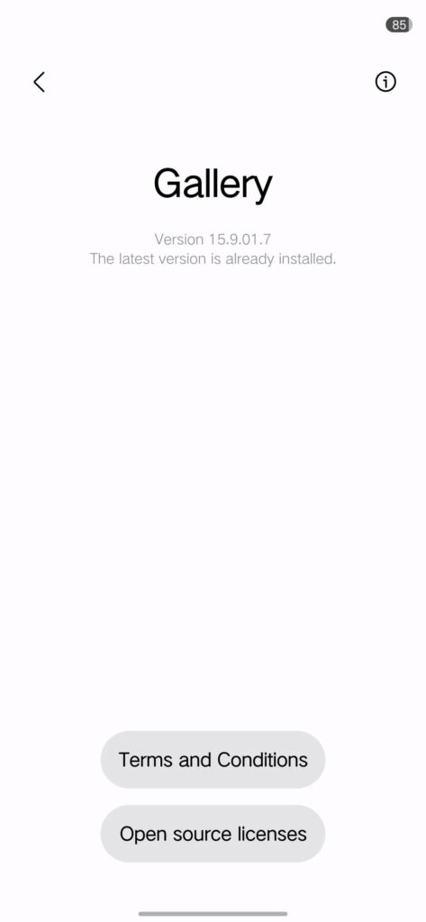 Samsung Gallery Google Photos sync 1