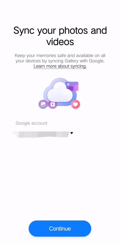 Samsung Gallery Google Photos sync 2